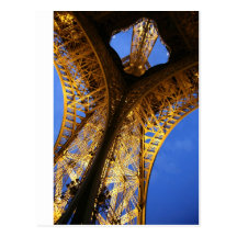Postal de la torre Eiffel