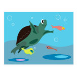 Postal de la tortuga