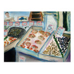 Postal de la venta de los mariscos (lugar Seattle 