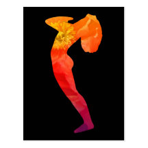 Postal de la yoga