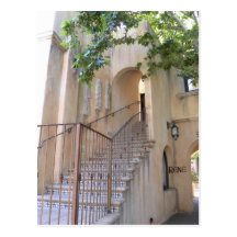 Postal de las escaleras de Sedona