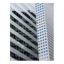 Postal de las reflexiones del edificio