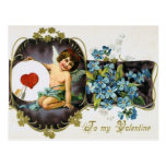 Postal de las tarjetas del día de San Valentín del