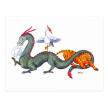 postal de los artes marciales
