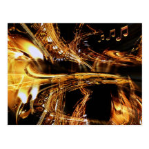 postal de los saxofones