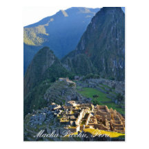 Postal de Machu Picchu