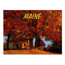 Postal de Maine