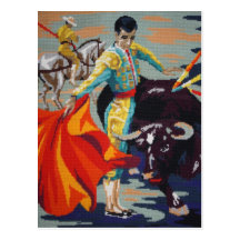 Postal de Matador del español