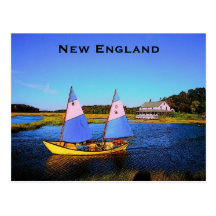 Postal de Nueva Inglaterra