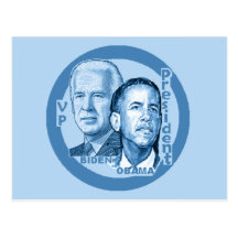 Postal de Obama Biden