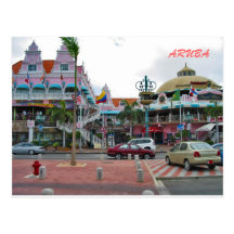 Postal de Oranjestad Aruba