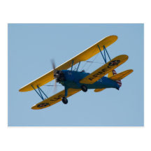 Postal de Pt-17 Stearman