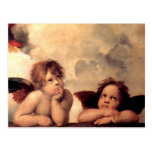 Postal de Putti de Rafael
