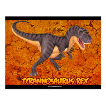 Postal de Rex del Tyrannosaurus
