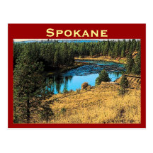 Postal de Spokane