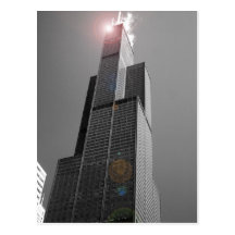 Postal de Torre Sears 2