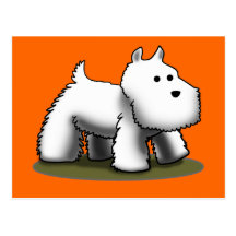 Postal de Westie