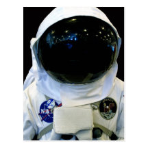 Postal del 1b del astronauta