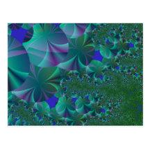 Postal del arte del fractal