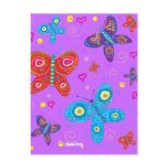 Postal del arte: Mariposas tarjetas postales