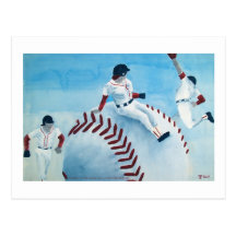 Postal del béisbol