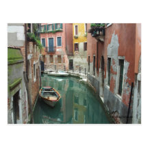 Postal del camino de Venecia
