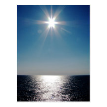 Postal del Caribe de la sol