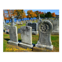 Postal del cementerio
