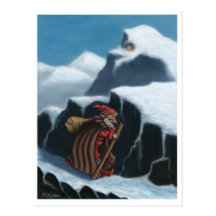 postal del chaval del navidad