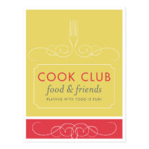 Postal del club del cocinero