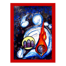 Postal del collage de Pentecost
