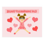 Postal del el día de San Valentín