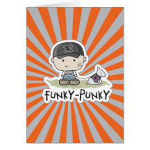 Postal del Enrrollado-Punky Tarjeton
