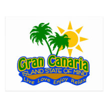 Postal del estado de ánimo de Gran Canaria