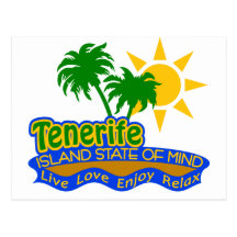Postal del estado de ánimo de Tenerife
