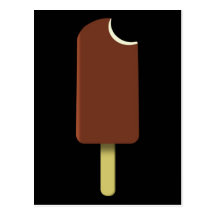Postal del estallido del helado