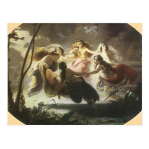 Postal del Faerie del vintage