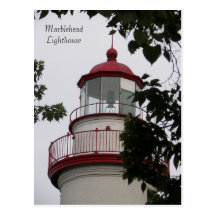 Postal del faro de Marblehead