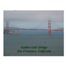 Postal del Golden Gate