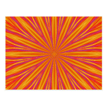 Postal del gráfico del resplandor solar
