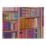 Postal del gusano de libro