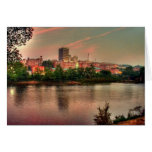 Postal del horizonte de Lynchburg Felicitaciones