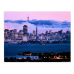 Postal del horizonte de San Francisco