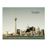 Postal del horizonte de Toronto