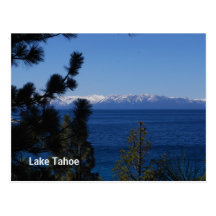Postal del lago Tahoe