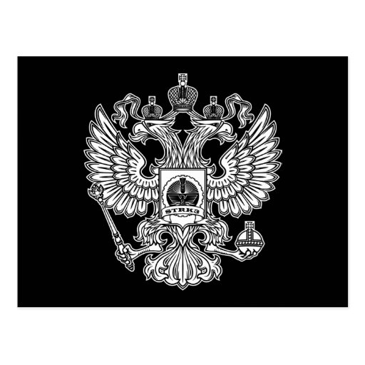 Postal del logotipo del escudo Strk3
