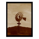 Postal del molino de viento
