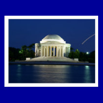 Postal del monumento de Jefferson tarjetas postales