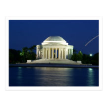 Postal del monumento de Jefferson