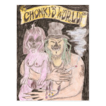 postal del mundo de los chonki